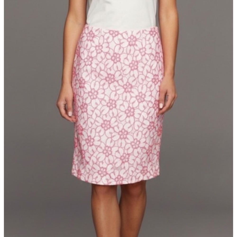 Lilly Pulitzer Hyacinth Skirt in Pink sz 10